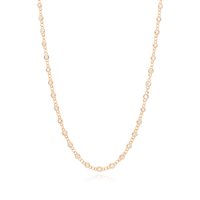 Collana Mabina Donna Collana argento dorato e zirconi in Argento Zircone 553398